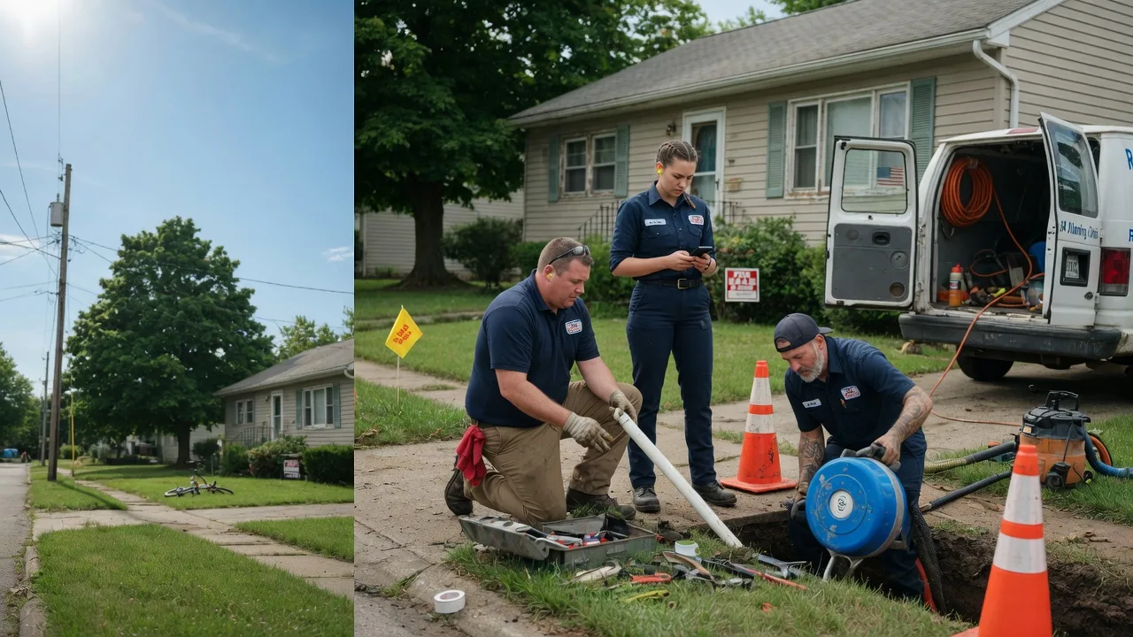 Sewer Line Repair in Hopwood, PA near me